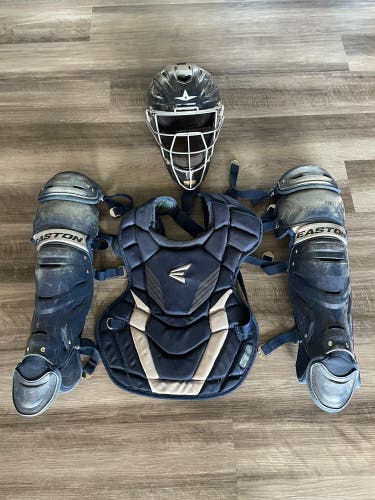 Easton Gametime Catcher's Set With All Star Face mask
