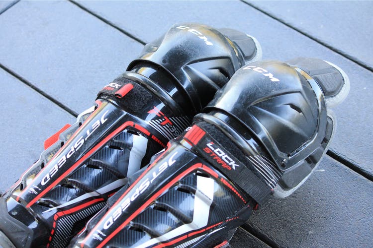 CCM JetSpeed FT390 Shin Pads - Used