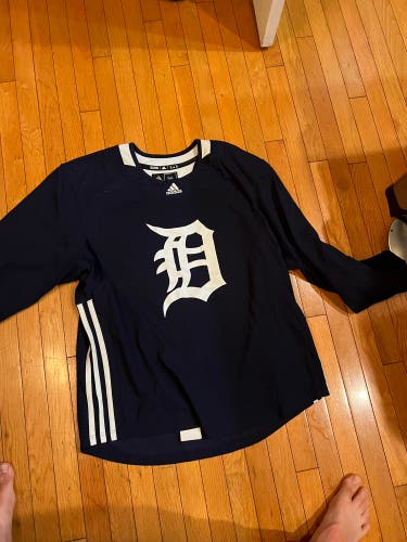 Detroit tigers hockey jersey