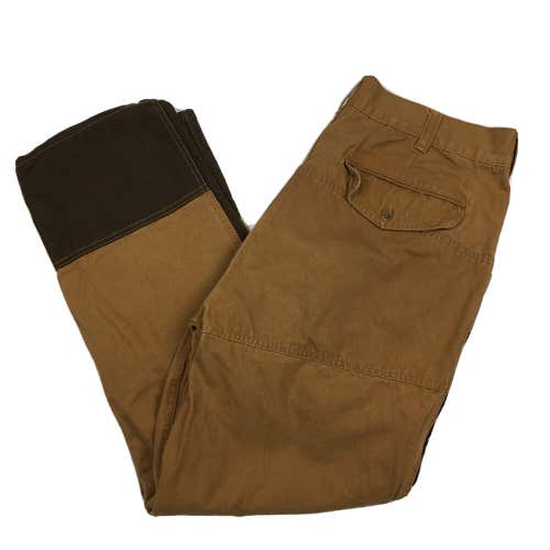 Field & Stream Double Knee Workwear Carpenter Pants Khaki Straight Leg 40x32