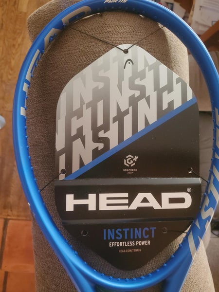 New Unisex HEAD Instinct Power 115 Tennis Racquet.  Unstrung.