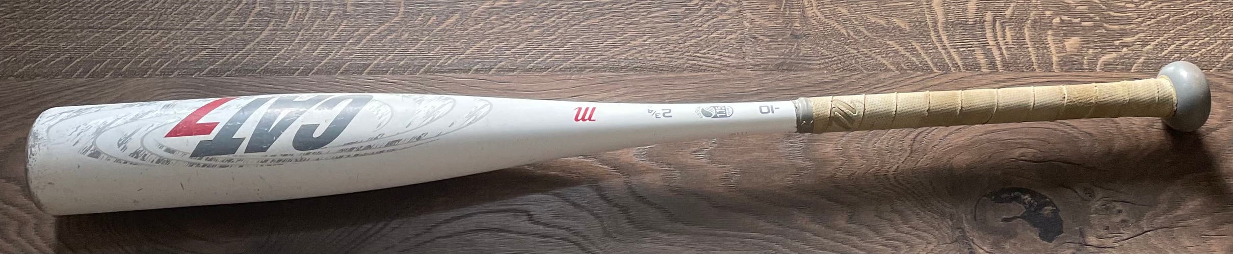 Used USSSA Certified Marucci Alloy CAT 7 Bat (-10) 20 oz 30"