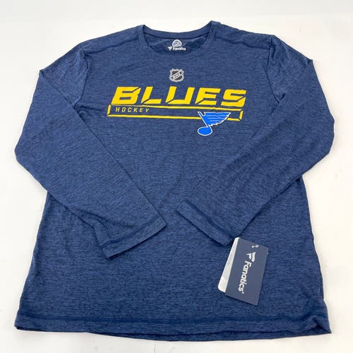 Player Issued - Navy Blue St. Louis Blues Long Sleeve | #X477