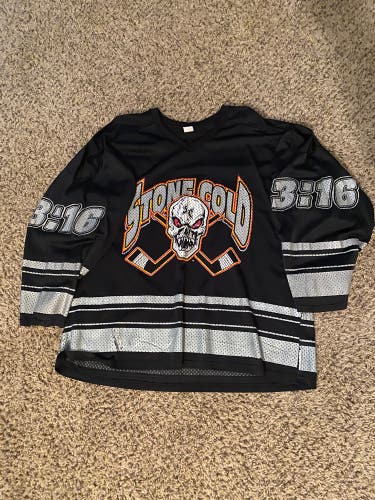 Stone Cold Steve Austin WWE Hockey Jersey