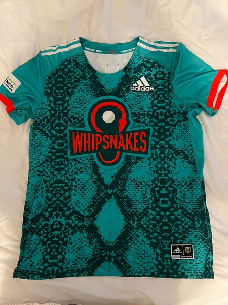 2020 Joe Nardella Game Worn PLL Whipsnakes Bubble Jersey