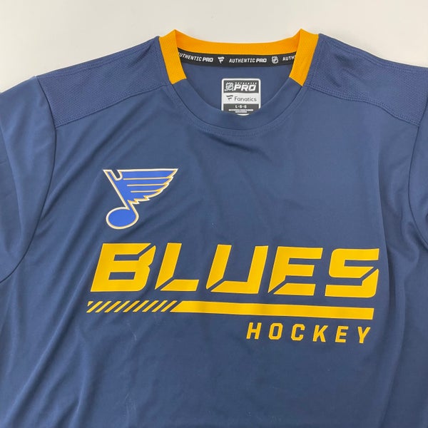 Vintage Y2K NHL PA St Louis Blues T Shirt Men Medium #74 TJ Oshie Long  Sleeve