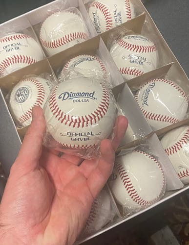 New Diamond 24 Pack (2 Dozen) Baseballs