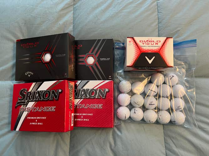 New Callaway Balls 72 Pack (6 Dozen)