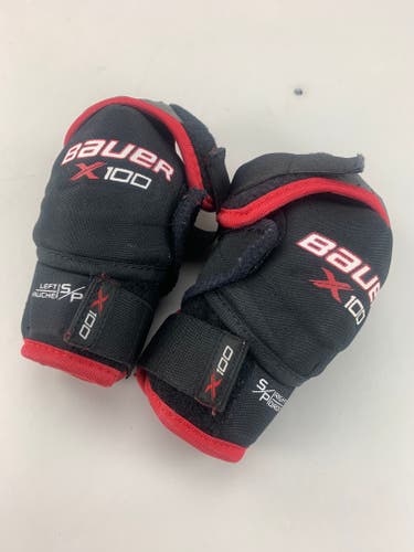 Used Small Bauer Vapor X100 Elbow Pads