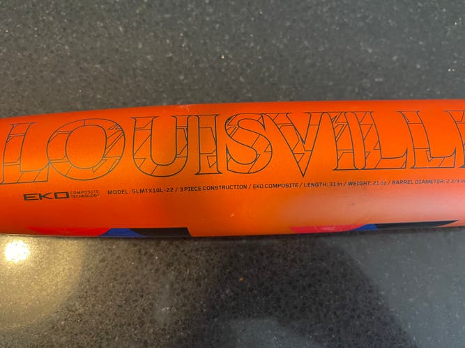 2022 Composite (-10) 21 oz 31" Meta Bat