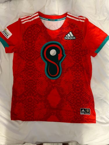 2021 Game worn Reed Junkin PLL Whipsnakes jersey
