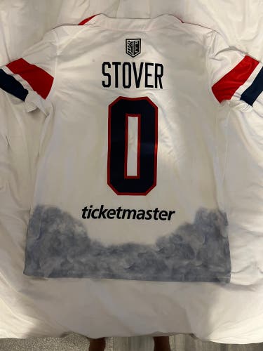 2021 Game worn Jacob stover PLL Cannons jersey