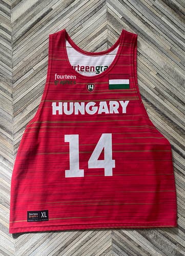 Official Hungary Lacrosse Practice pinnie