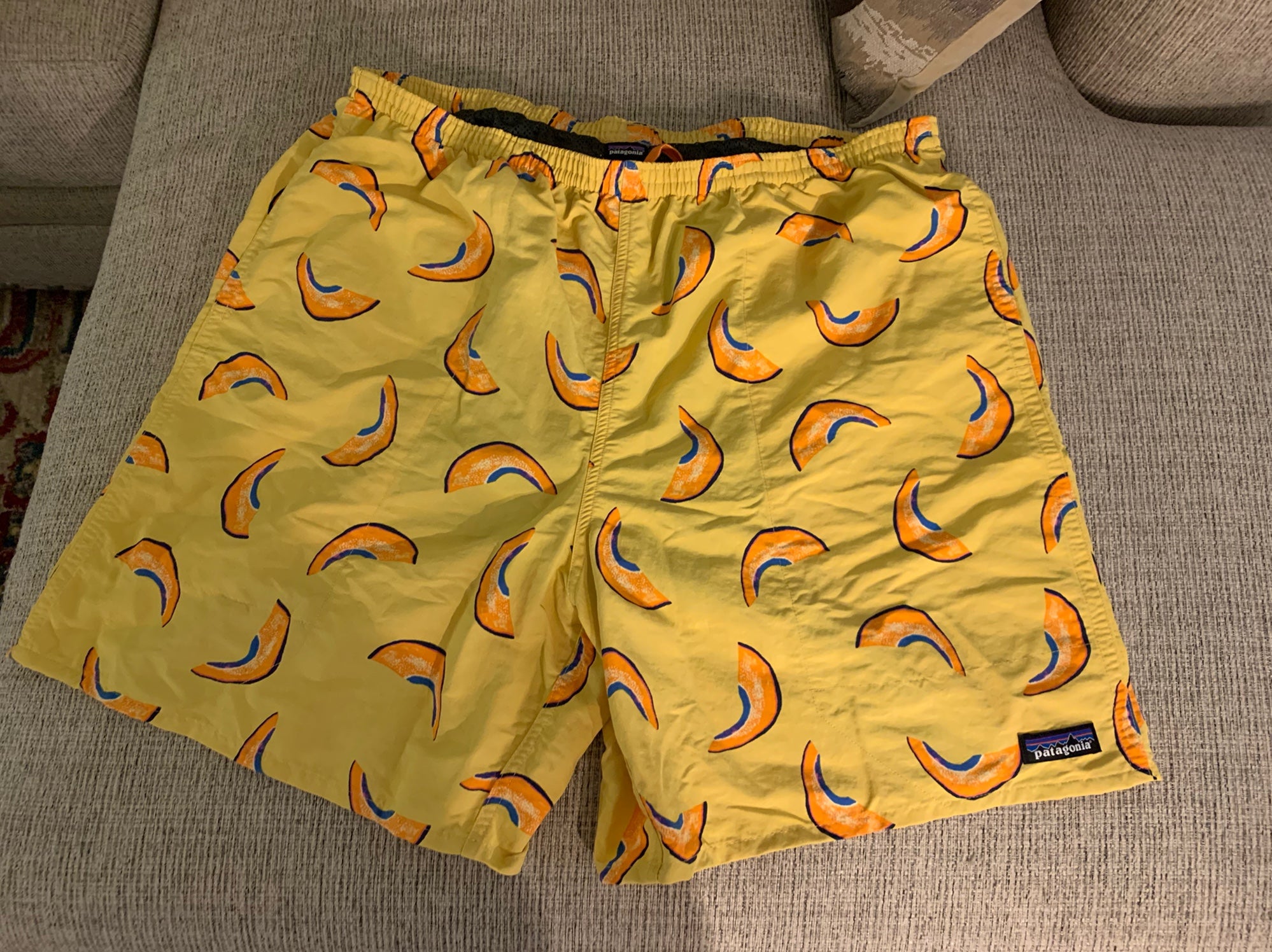 BNWOT Patagonia Baggies Melon Shorts XL 