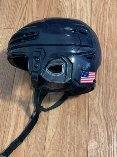 Used Medium Bauer Re-Akt 100 Helmet Pro Stock