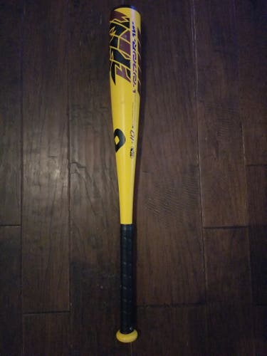 Used USSSA Certified DeMarini Composite Voodoo Raw Bat (-10) 17 oz 27"