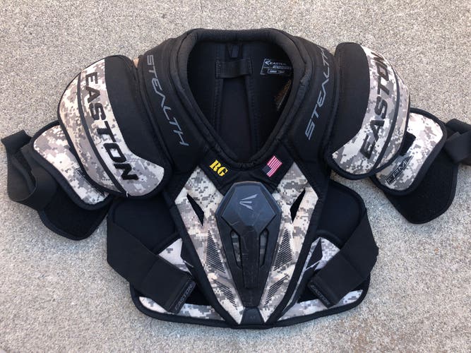 Easton Stealth Camo Shoulder Pads