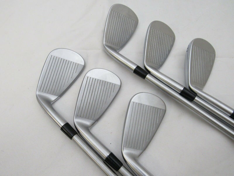 MENS Used Mizuno Right Handed JPX 919 Hot Metal Pro Iron Set Stiff Flex 6 Pieces Steel Shaft
