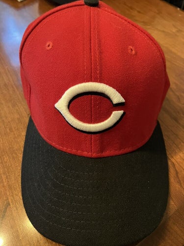New Era Cincinnati Reds Baseball Hat/Cap Fitted Mens 7 3/4 Reds