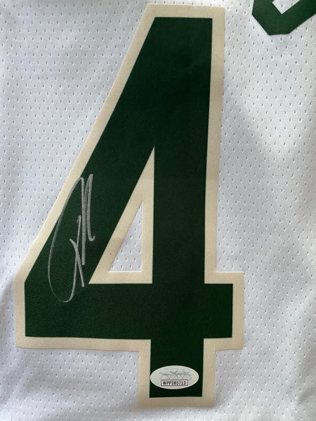 Giannis Antetokounmpo Milwaukee Bucks Autographed Adidas Green Swingman  Jersey