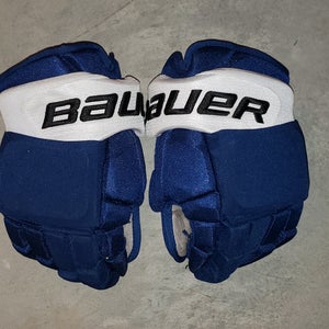 Tampa Bay Lightning Used Bauer Vapor 1X Pro Lite Gloves 14"