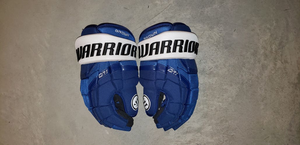 Tampa Bay Lightning Used Warrior Covert QR1 Gloves 13"