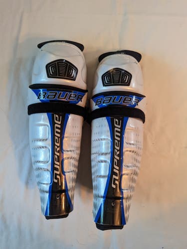 Used Bauer Supreme one35 hockey Shin Pads