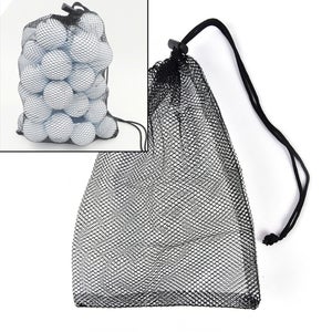 New Carry Bag Nylon Mesh Nets Bag Pouch Golf Tennis Ball Carrying Holder Storage bags~bp