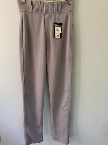 Gray Adult Unisex New XS Easton Game Pants