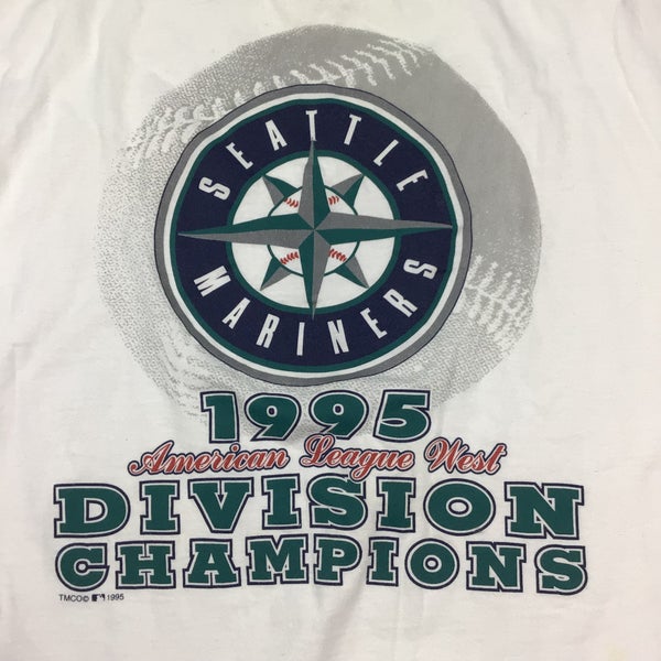 Seattle Mariners 2001 AL West Division Champions MLB T-Shirt - XL