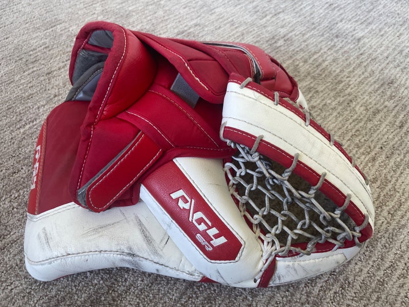 Used Warrior Ritual G4 Hockey Goalie Glove- Regular