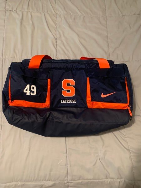 RARE Team Issued Syracuse Lacrosse Nike Bag #49