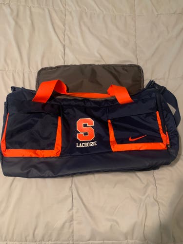 RARE Team Issued Syracuse Lacrosse Nike Travel Bag