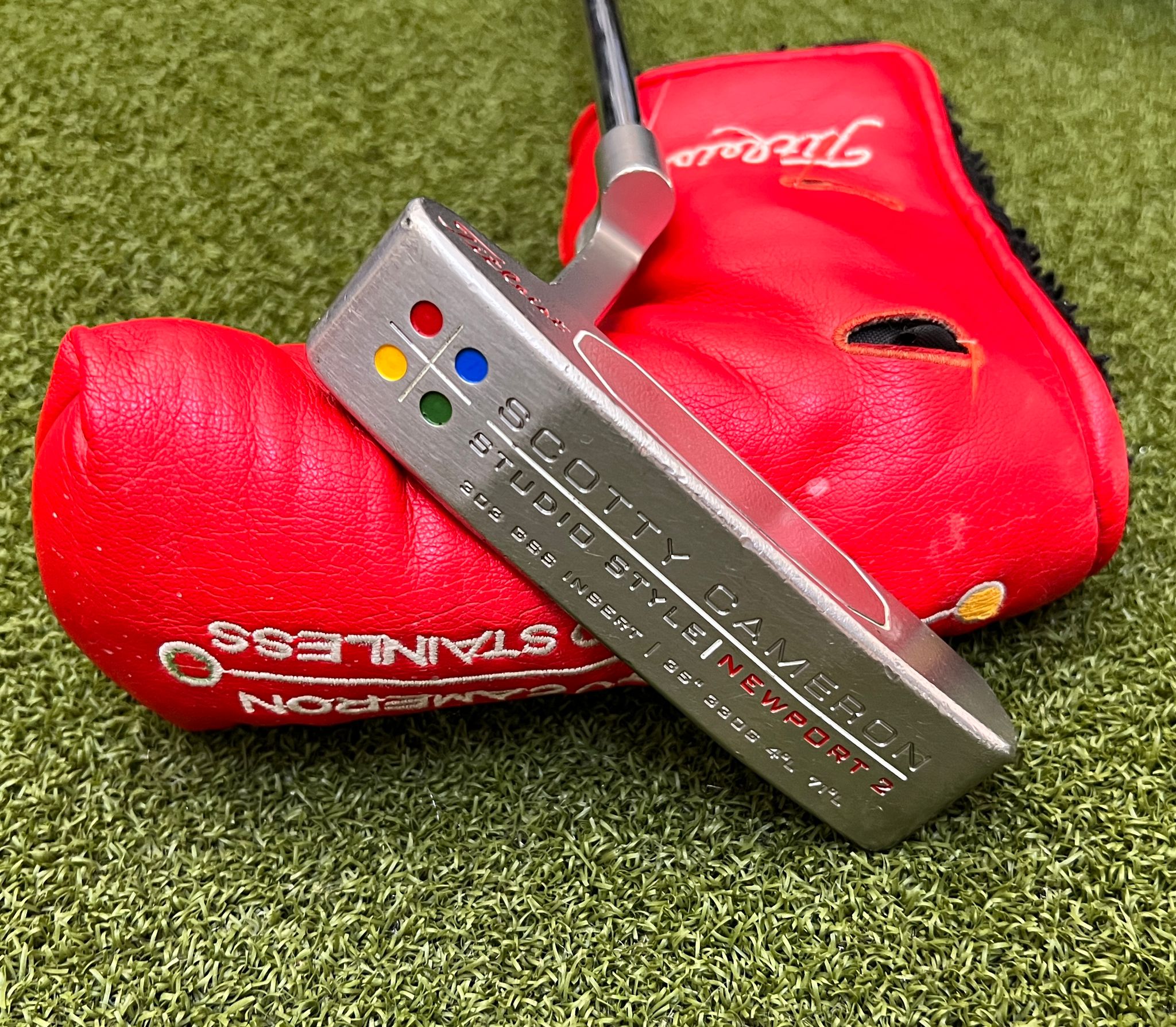 Scotty Cameron Studio Style Newport 2 303 GSS Insert Putter, LH + HC