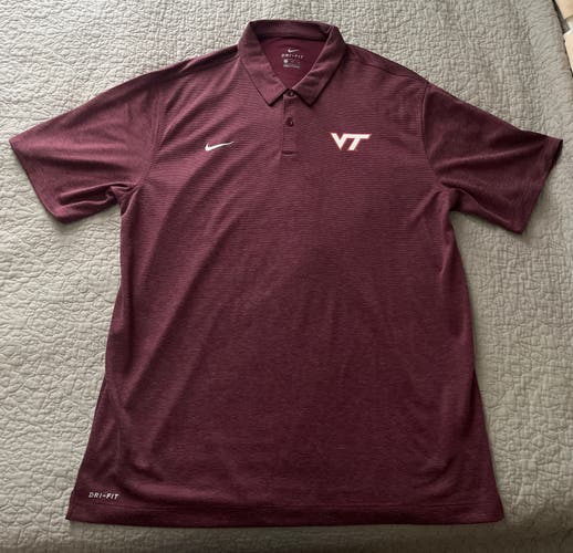 Nike Dri-Fit Virginia Tech Polo