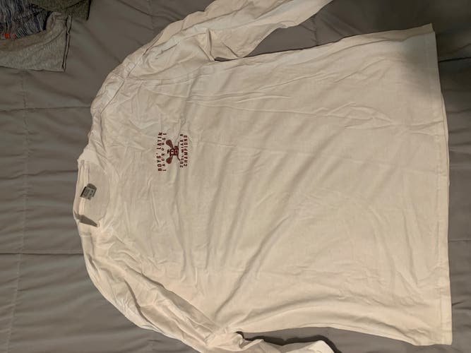 RARE Boys’ Latin Lacrosse 2021 MIAA Championship White New XL Shirt