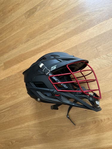 Matte Black Custom Professionals Helmet Cascade S