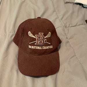Maroon Boys’ Latin Lacrosse 2014 National Champions Used One Size Fits All  Hat