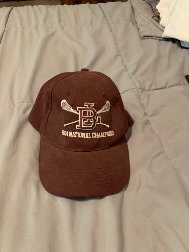 Maroon Boys’ Latin Lacrosse 2014 National Champions Used One Size Fits All  Hat