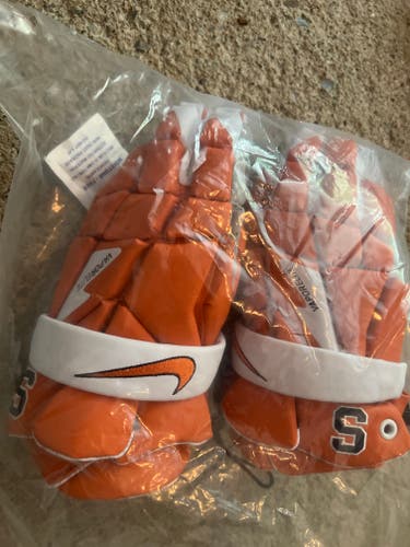 New Syracuse Mens Lacrosse Team Issued Nike Vapor Elite 2022 Size LARGE
