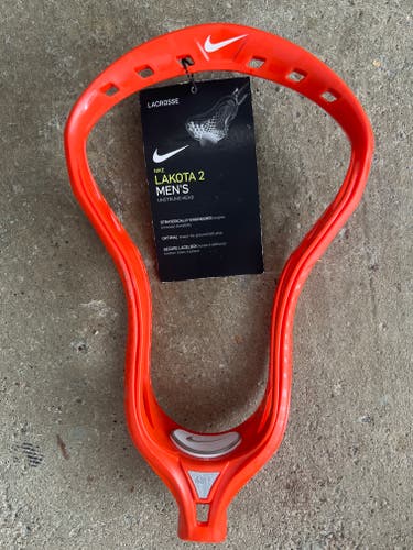 New Nike Unstrung Lakota 2 Head Limited Syracuse Mens Lacrosse Team Issued