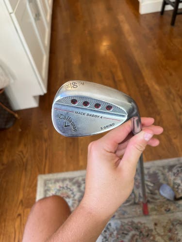 Men's Right Handed Stiff Flex Steel Shaft Mack Daddy 4 Wedge