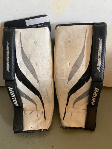 Used 24" Bauer Prodigy 2.0 Goalie Leg Pads