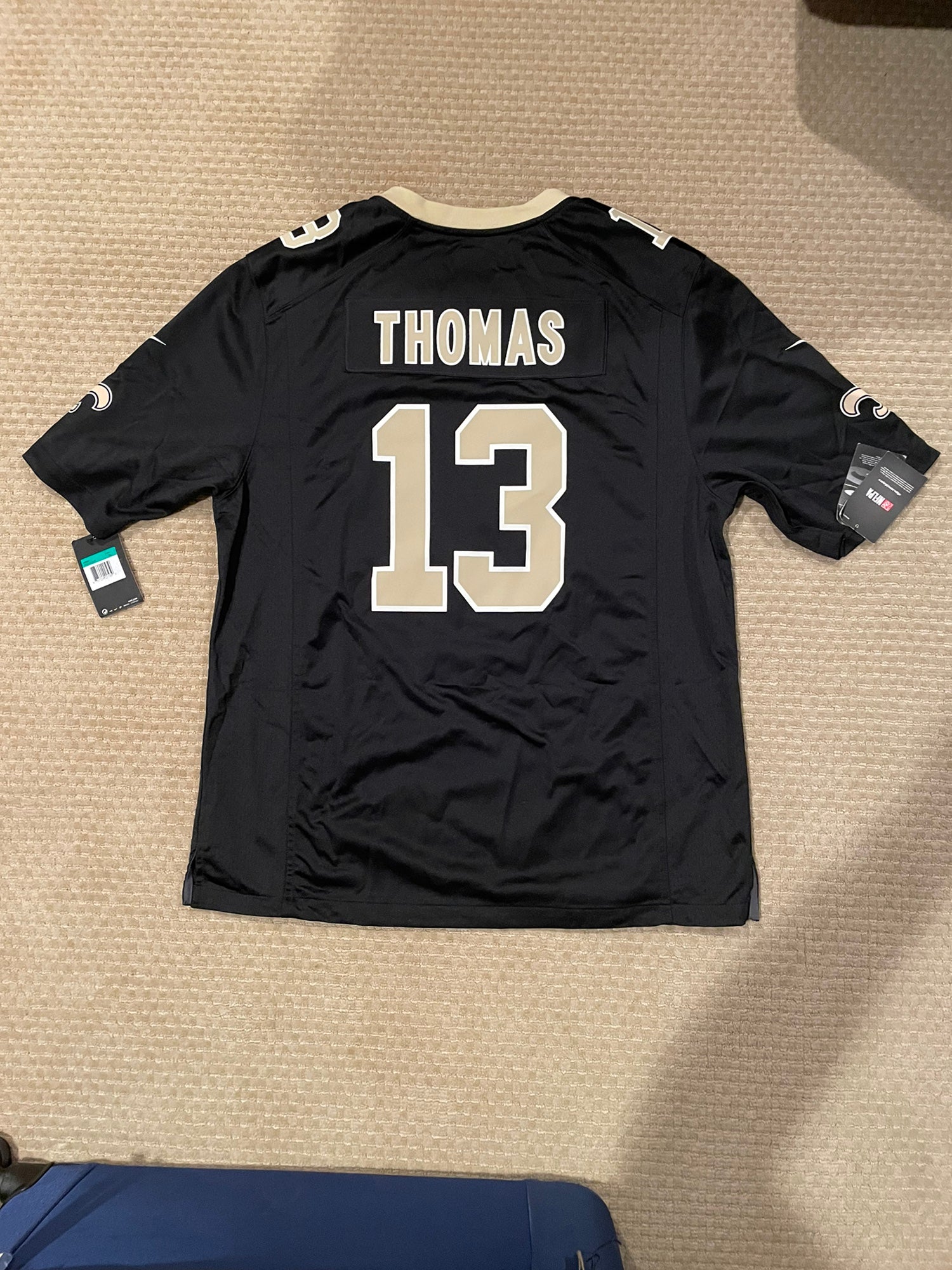 NFL PRO LINE Men's Michael Thomas Black New Orleans Saints Team Jersey