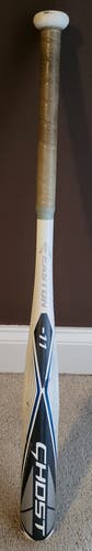 Used Easton Alloy Ghost Bat (-11) 18 oz 29"