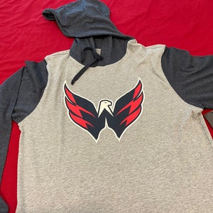 NHL Washington Capitals ‘47 Brand Hooded Pullover Size Large * NEW NWT