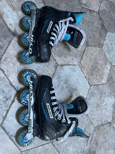 Used Bauer Regular Width Size 6 RSX Inline Skates