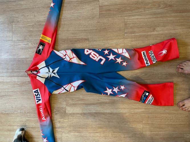 New Large Spyder Ski Suit FIS Legal