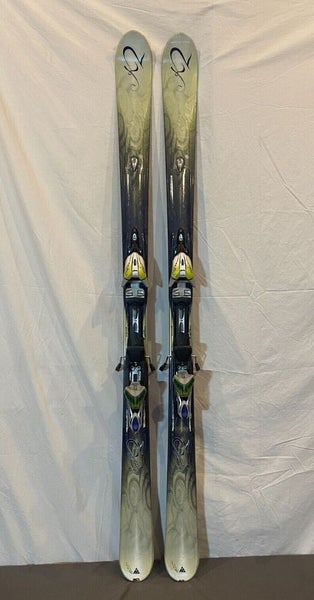 K2 Lotta Luv 167cm 119-78-105 r=16m Partial Twin Women's Skis Marker MOD 11.0