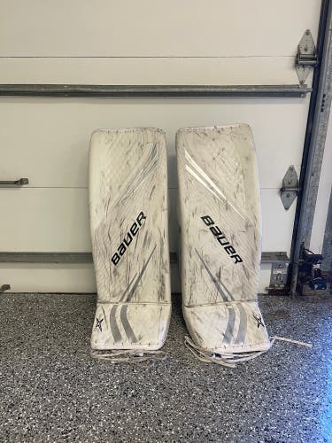 Used Medium Bauer Vapor 2X Pro Goalie Leg Pads